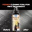 100ml Vinyl LP Record Cleaner Xịt chống tĩnh điện kèm khăn tẩy bụi / vết bẩn cho đĩa ghi bàn xoay saixit2vn