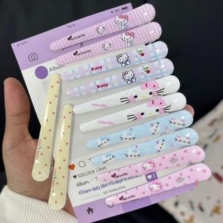 Kẹp tóc hình mỏ vịt Hello dễ thương mới và kẹp tóc hình mèo dễ thương - Phụ Kiện