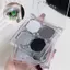 DIKALU 4 màu Punk y Matte Glitter Eyeshadow Palette Shimmer Eye Shadow Makeup Palette Cool Toned Grey Eye Palette [mới]