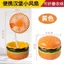 Sáng Tạo Burger Đa Năng Quạt Cầm Tay Di Động Văn Phòng Sinh Viên Sạc USB Im Lặng Quạt Nhỏ Quà Tặng Sinh Nhật