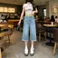 Hình dáng quả lê phong cách mỏng mùa hè Hình dáng nhỏ vừa vặn hơn Nhìn eo cao rộng @ -