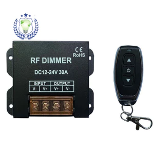 LCTQ LED Đơn Sắc Thanh Ánh Sáng Dải Ánh Sáng Dây Đèn Mô Đun Độ Sáng Ánh Sáng Bóng Tối Dimmer Không Dây RF Bộ Điều Khiển Công Suất Cao