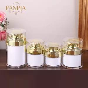 PNPIA- Bình Hút Chân Không Có Thể Đổ Lại Kem Du Lịch Và Kem Dưỡng Da Hộp Đựng Mỹ Phẩm Có Bơm Dưỡng Ẩm Lọ Rỗng Kem Subpaage Vệ Sinh