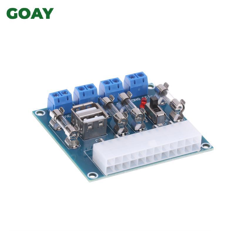 GOAY 1 Bộ Chuyển Đổi Nguồn Điện Cung Cấp Mô Đun Kiểm Tra Nguồn Điện Mạch Ổ Cắm Mô Đun HU-M28W Máy Tính Để Bàn Điện ATX Bảng Chuyển VN