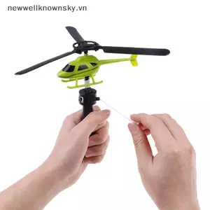 MỚI Trẻ Em Mô Hình Hàng Không Tay Cầm Máy Bay Kéo Đồ Chơi Ngoài Trời Cho Bé Trực Thăng Đồ Chơi SKY