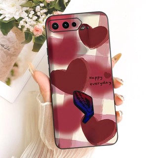 Ốp Mềm Cho Asus ROG Điện Thoại 5 ZS673KS Vỏ I005DA I005DB Vỏ Silicon Sơn Hoàng Hôn Sang Trọng Cho Asus Rog Điện Thoại 6 Rog6 Ốp Lưng