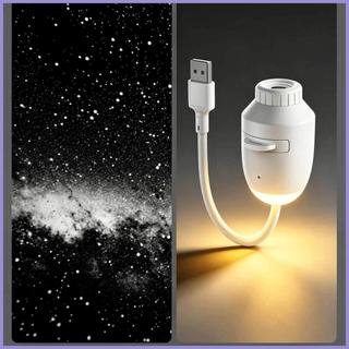 Đèn Ngủ Máy Chiếu Galaxy Lãng Mạn Có Thể Điều Chỉnh Độ Sáng USB Cắm Ngôi Sao Đèn Máy Chiếu Cho Phòng Ngủ Xe mueadsyvn