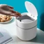 Thùng Rác Để Bàn Có Thể Bấm Có Nắp Để Bàn Thùng Rác Mini Có Thể Gió Giỏ Giấy Hộ Gia Đình Nhỏ Thùng Rác Nhỏ Có Thể JVFR