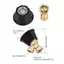 CANAMEK Nông Nghiệp Áp Lực Cao Air Vortex ing Vòi Phun Nước Có Thể Điều Chỉnh Vòi Phun Cho Hoa Cỏ Làm Vườn Rắc CSF
