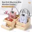 Máy khoan móng tay ECK Bits Giá đỡ bằng gỗ để đào tạo móng tay Phụ kiện nghệ thuật làm móng tay DIY Hộp trưng bày HOT