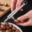 DONOVANQQ 2 trong 1 Nut Cracker, Dụng cụ mở đai ốc chống gỉ thủ công, Thiết kế thông minh đa năng Dụng cụ mở nhanh bằng thép không gỉ Pecan Tong Sheller cho gia đình