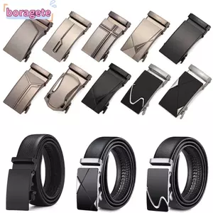 Khóa thay thế thắt lưng BORAGETE, Khóa thắt lưng có thể điều chỉnh DIY, Phụ kiện kinh doanh Sắt Khóa tự động Nam