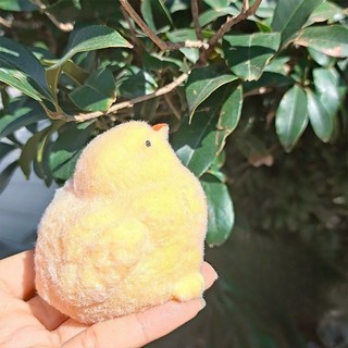 Handmade Taba Squishy Lớn Vàng Gà Đồ Chơi TPR Gà Con Giảm Căng Thẳng Bóp Đồ Chơi