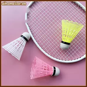 AIHOM 5 Chiếc Homehold Cầu Lông Thể Thao Bền Đẹp Trong Nhà Cầu Lông Bằng Nhựa Nylon Bóng Tập Luyện,