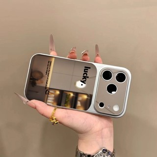 Ốp điện thoại gương mặt cười màu đen cho Vivo Y31D Y21D Y31 Y78 Y39 Y29 Y28 Y36 Y27 Y27S Y19S Y17S 4G 5G Gương trang điểm Acrylic Vỏ chống sốc