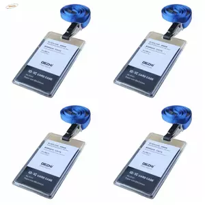 Hộp đựng thẻ ID ZENZON, Hộp đựng thẻ nhân viên có thể điều chỉnh, Thẻ huy hiệu Thẻ ngân hàng kinh doanh Dây đeo cổ Thẻ tên Vỏ thẻ nam nữ