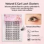Lông mi trẻ em C Curl Kéo dài mi giả tự nhiên để chụp ảnh trẻ sơ sinh