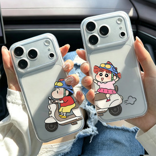Cùng đi xe điện ỐP đIệN ThoạI Cho IPhone 17 16PRO 15Plus 14 13 12 11 Promax XR XSMAX ốP Silicon TPU MềM Trong SuốT