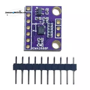 ICM42688 Mô-đun 6- IMU Mô-đun cảm biến thái độ Mô-đun trôi và bù đắp nhiệt độ thấp Hỗ trợ trình điều khiển IIC SPI
