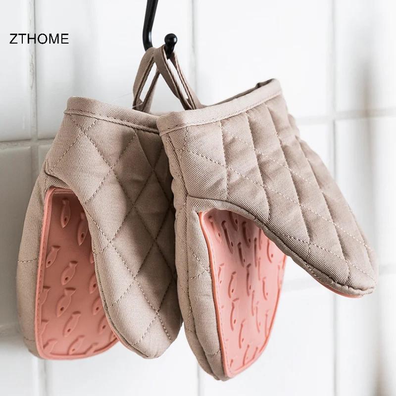 ZTHOME Găng tay silicone chống bỏng lò nướng, nhấc nồi, khay bát, kẹp tay cho nhà bếp HOT