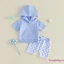Bộ áo Hoodie ngắn tay màu trơn có túi + Quần Short in hình bàn cờ Trang phục 2 mảnh