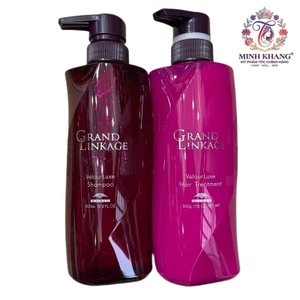 Dầu gội xả siêu mềm mượt cho tóc sợi to cứng ( LOẠI V ) – MILBON Grand Linkage Silky Luxe V 500mlx2 [ MK ]