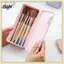 Hộp đựng bút chì đầy màu sắc B & N Hộp đựng đồ bằng nhựa dung tích lớn dành cho trường học Thiết kế ổn định Đồ dùng văn phòng.
