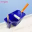 Khay Sơn BORAGETE, Cốc Sơn Cầm Tay 1L Xanh Đậm, Cốc Sơn Bền Dung Tích Lớn PP Cho Ứng Dụng Con Lăn & Bàn Chải