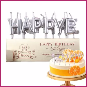 Chữ Vàng Nến Bảng Chữ Cái Bánh Toppers Lễ Kỷ Niệm Vàng Nến Sinh Nhật Đảng Vệ Sinh Khỏe Mạnh Cho shopidaevn