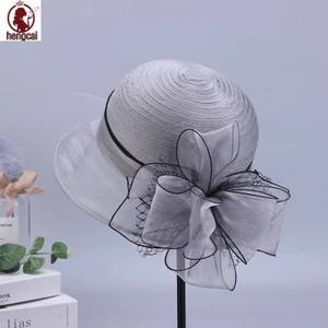 Mũ chống nắng Organza dành cho nữ - Mũ ngư dân chống tia cực tím vành lớn dành cho người trung niên
