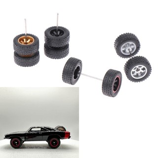 ASDFGER 1 Bộ Trung Tâm Bánh Xe Sửa Đổi, Nhựa 1 / 64 Xe Điều Khiển Từ Xa Lốp Sửa Đổi, Đường Kính Chất Lượng Cao 14 * 5.5 Mm Diecast Hợp Kim Xe Hub