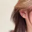 XUAN 1 Đôi Bông Tai Nữ Kim Ngọc Trai Bông Tai Trang Sức Nữ Đôi Mục Đích Bông Tai Sinh Nhật Bé Gái Quà Tặng Năm Mới VN