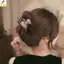 < YEI > Kẹp Tóc Kẻ Sọc Kim Cương Ngọt Ngào Thời Trang Hàn Quốc Kẹp Cá Mập Cho Nữ An Toàn Cho Tóc Thi Và Mỏng Mới