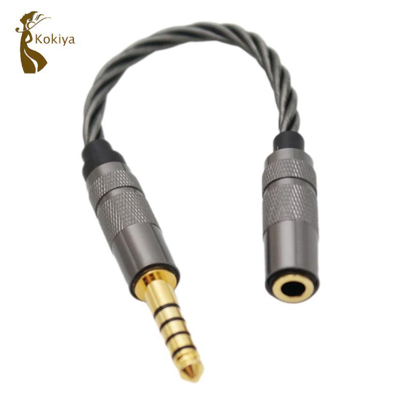 Cáp chuyển đổi tai nghe kokiya Premium 4.4mm Nam đến 3.5mm Nữ dành cho những người yêu thích âm nhạc