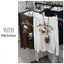 Milyfashion Kích Thước Lớn Rời Cổ Áo Chống Nắng Hoạt Hình kt Mèo In Hình Tam Giác Vai Dài Tay Áo Thun Phong Cách Mới Thời Trang Mỏng Hơn Nhìn Top CET7