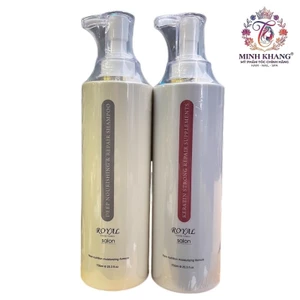 DẦU GỘI XẢ CHO TÓC HƯ TỔN ROYAL GOOD TIMES SHAMPOO AND CONDITIONER FOR DAMAGED HAIR 750ML*2 [ MK ]