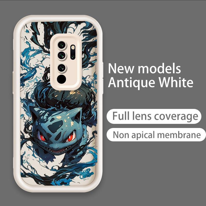 Vỏ Cho Redmi Note 8 Pro Hoạt Hình Silicon Mềm TPU Pikachu Bulbasaur Pokémon Angel Eye Vỏ Điện Thoại Chống Sốc