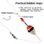 AIHOM Advanced 50 Cái Bobber Stops and Beads Set cho dây câu lý tưởng cho vị trí Bobber chính xác,
