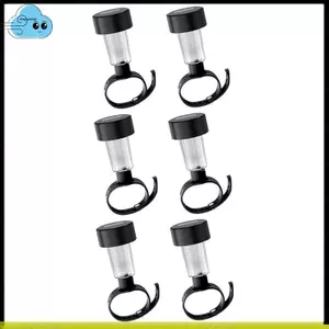 Khung đèn bể bơi năng lượng mặt trời Đèn LED chống nước Trang trí hàng rào mặt đất ngoài trời, 6 đèn cảnh quan cạnh