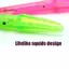 < WHPHous-t > 1 Váy mực nhiều màu sắc 23cm65g Cao su mềm Mồi bạch tuộc Bạch tuộc Mồi câu cá Pesca Trolling Mồi nước mặn cho cá ngừ Đẹp