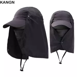 Mũ chống nắng KANGN, Mũ bảo vệ toàn đầu Mũ đi bộ đường dài cắm trại thoáng khí, Thể thao ngoài trời có thể điều chỉnh Mũ nón khô nhanh mùa hè
