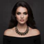 Vòng cổ pha lê NICOLOO, Vòng cổ Choker đầy màu sắc cổ điển, Thiết kế dệt thời trang Vòng cổ xương đòn hai lớp thủ công dành cho nữ