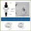 RV Nước Đầu Vào Thay Thế Nhanh Đa Năng Adapter Cắm Trại Đầu Vào Nước Cho Bên Ngoài Truy Cập Thoát Nước Ngoài RV kouvn