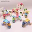 Mô hình xe ba bánh Mini SRVN cho nhà búp bê Mô phỏng lắp ráp 3 bánh xe đạp Trang trí nội thất Đồ chơi cảnh trang trí thủ công.