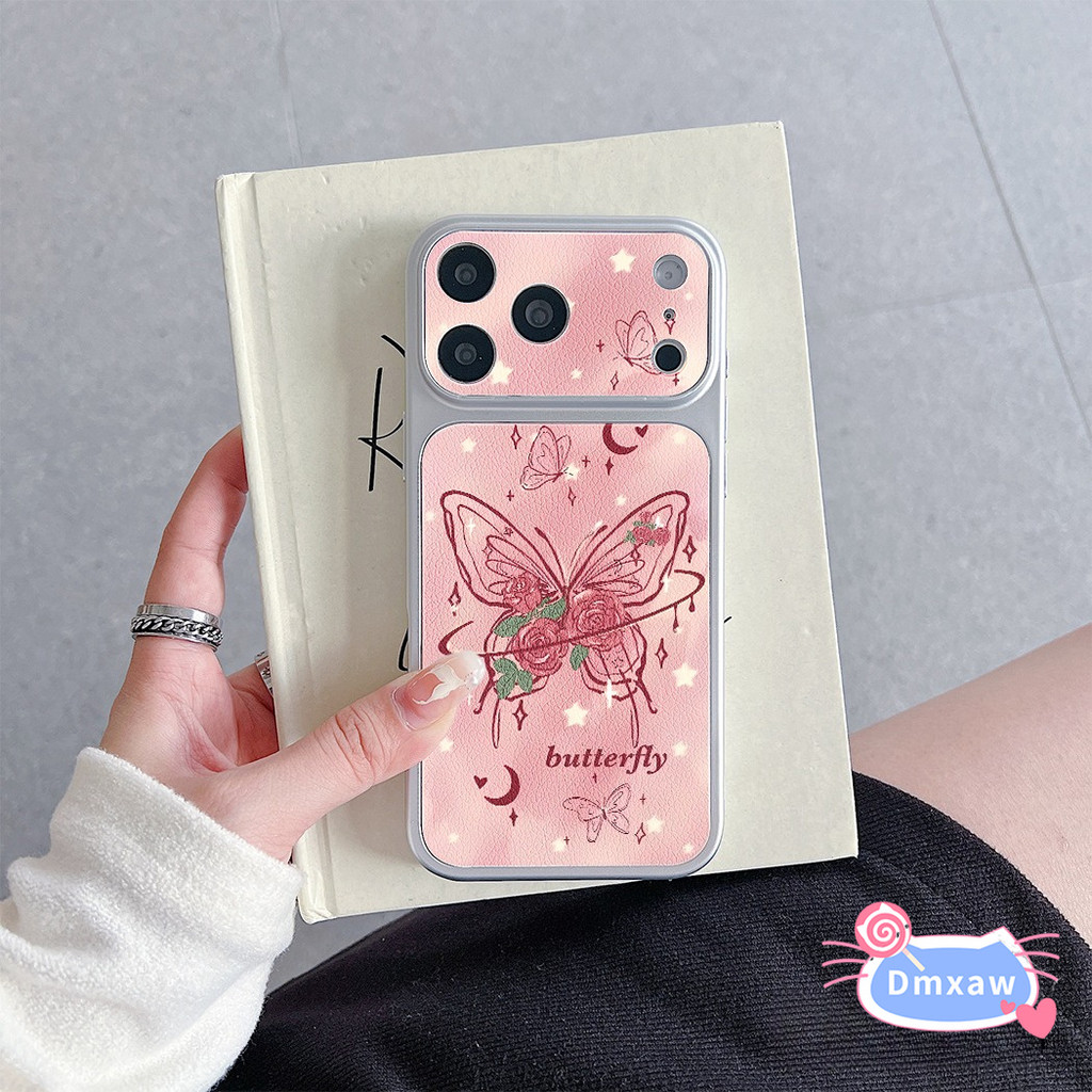 Vỏ Da PU Bướm Hoa Hồng Thanh Lịch Cho iQOO 15R 15 Ultra 13 12 10 8 Pro Neo 10 10R 9 9S 8 Pro Plus Vỏ Điện Thoại Sang Trọng Vintage Nơ Hoa Lãng Mạn Bìa Mềm