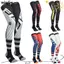 Tất đầu gối NICOLOO Motocross, Nẹp đầu gối xe máy chống trượt bằng lụa băng, Họa tiết mát mẻ chuyên nghiệp Độ đàn hồi nén xe máy Tất thể thao cho ATV MX Enduro