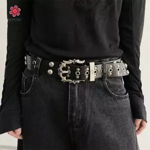 MJnmc Retro Thắt Lưng Nam Phong Cách Bohemian Thời Trang Cá Tính Thắt Lưng Nam Nữ Punk Ro Y2K Thắt Lưng - Dành Cho Quần Jean, Váy & Mặc Thường Ngày Mới