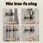 KẸP GIỮ CHỔI DÁN TƯỜNG INOX, MÓC TREO CÂY LAU NHÀ, CHỐNG GỈ BỀN ĐẸP, Phụ Kiện Gia Đình Tiện Lợi Dễ Sử Dụng