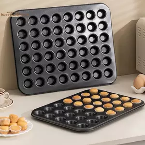 TRTR Chuyên Nghiệp Nonsti Mini Chảo Bánh 6 Khoang Dụng Cụ Làm Bánh DIY Khuôn Cho Muffins Cupcakes Tiệc Gia Đình VN