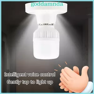 Ổ cắm đèn điều khiển ánh sáng âm thanh độ nhạy GODD E27 Ổ cắm đèn để sử dụng ngoài trời